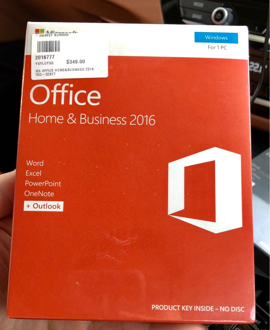 Ms Office Home Business 2016 Pc Sealed Electronics Computer Parts Accessories On Carousell