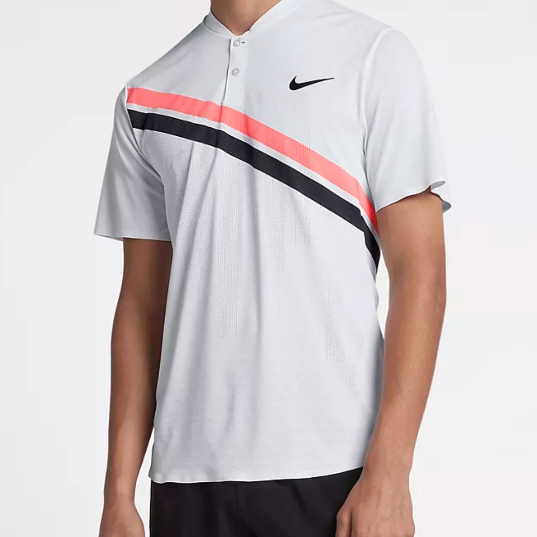 Nike Court Roger Federer Advantage Men's Tennis Polo Shirt in Green for Men