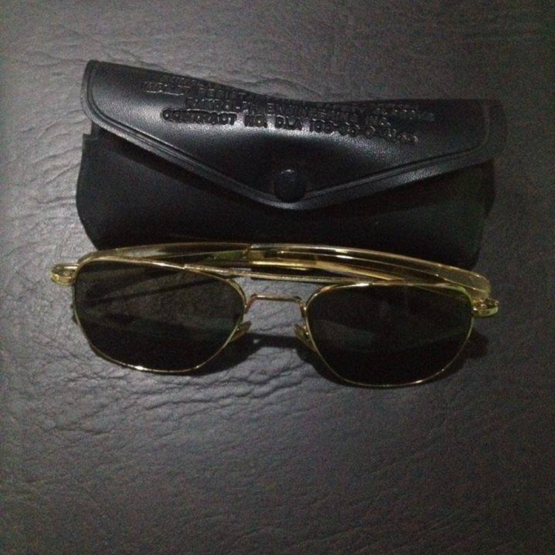 Randolph Engineering Aviator Sunglasses HGU 4P Original 2nd Hand, Men's ...