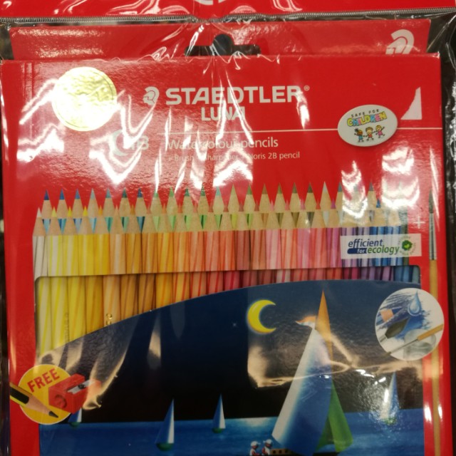 Staedtler WaterColour Pencil 48pc, Hobbies & Toys, Stationery & Craft