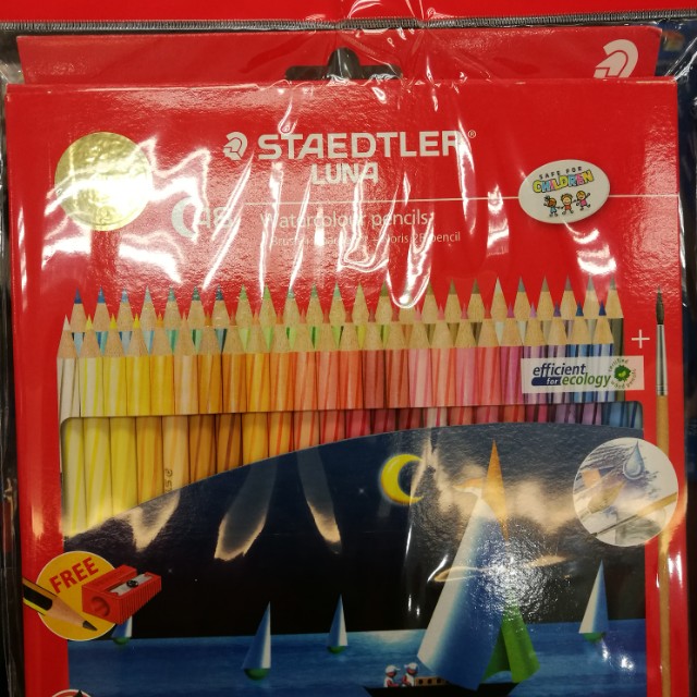 Staedtler WaterColour Pencil 48pc, Hobbies & Toys, Stationery & Craft