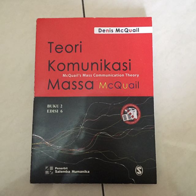 Teori Komunikasi Massa Buku 2 Mcquail Buku Alat Tulis Buku Pelajaran Di Carousell