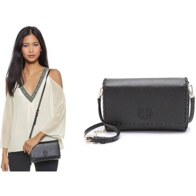 Tory Burch Marion Flat Wallet WOC 9.9