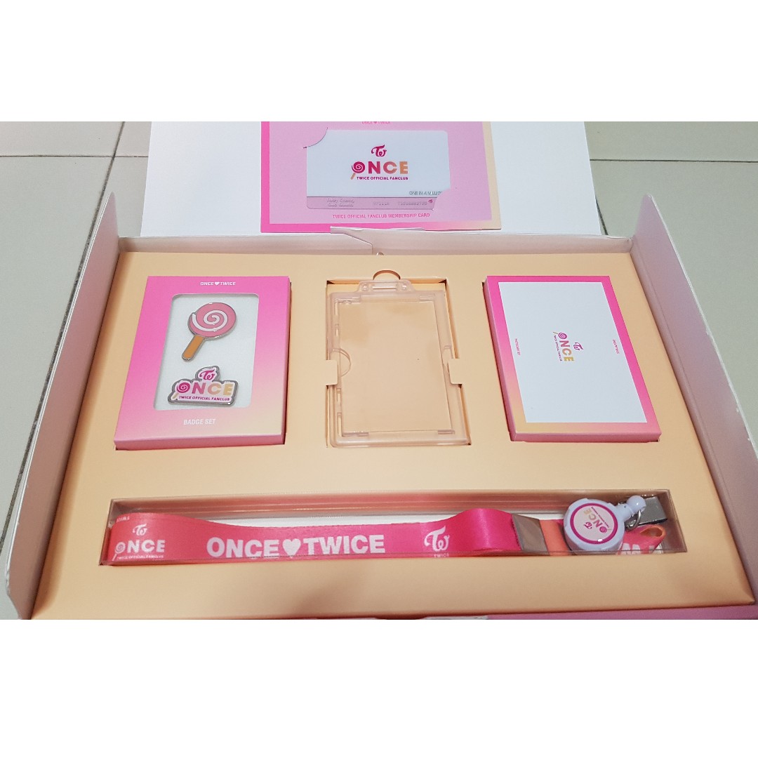 Twice official merchandise set, Hobbies & Toys, Memorabilia
