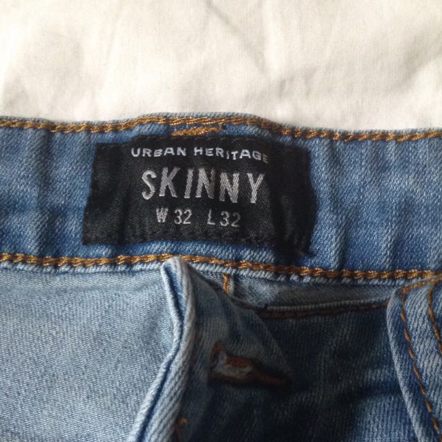 Urban heritage discount skinny jeans