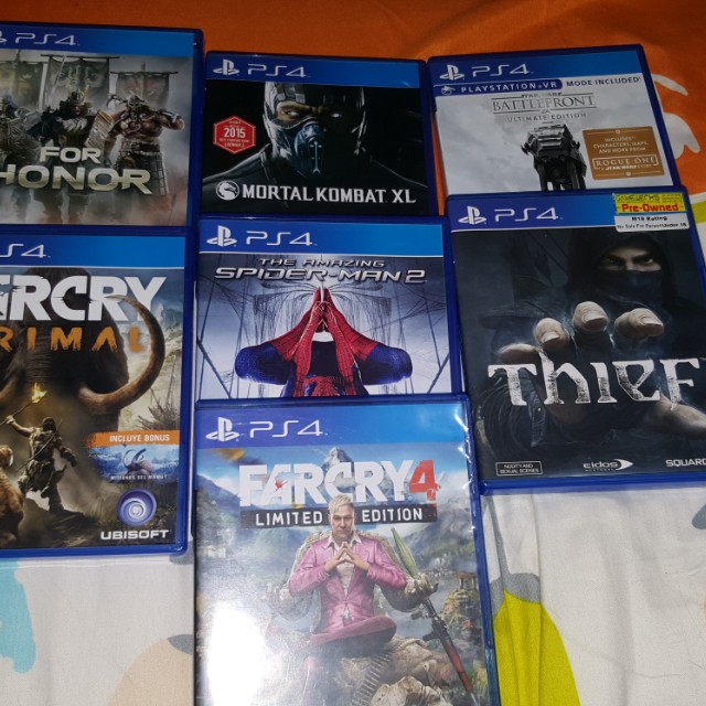 used ps4 games