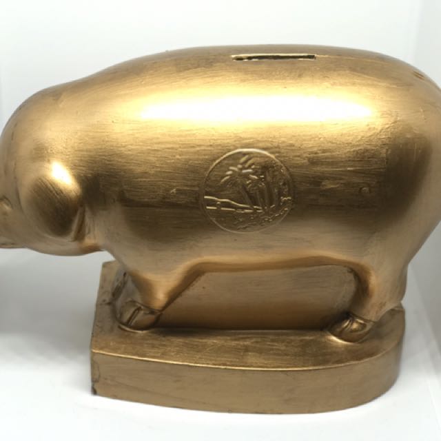 Vintage Ban Hin Lee Bank Pig Coin Bank Antiques Vintage Collectibles On Carousell
