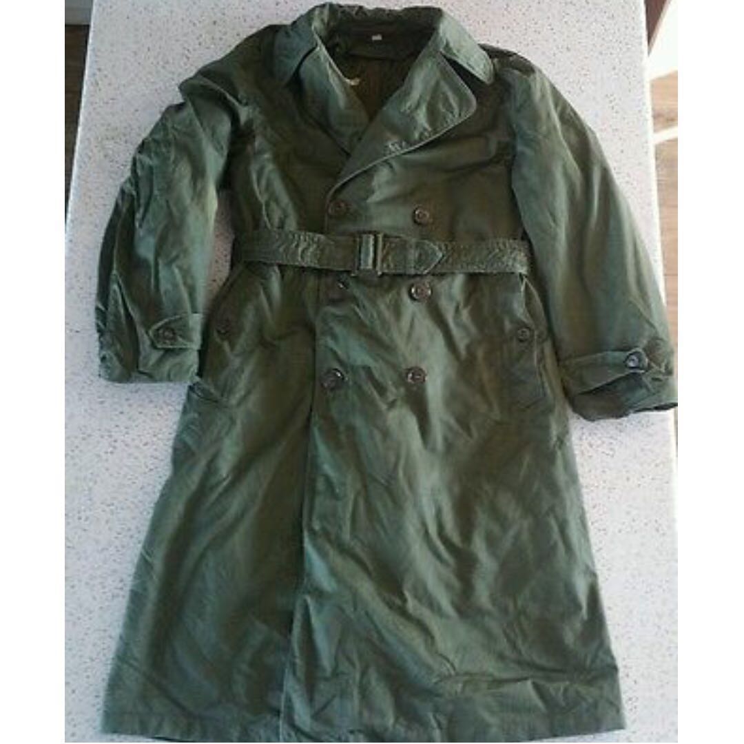 Vintage WW2 US ARMY Trench Coat Liner, 他的時尚, 外套、夾克、大衣在旋轉拍賣