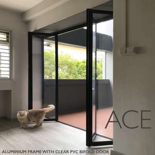 Bifold Door for Balcony, Kitchen, Study room, Walk in wardrobe etc