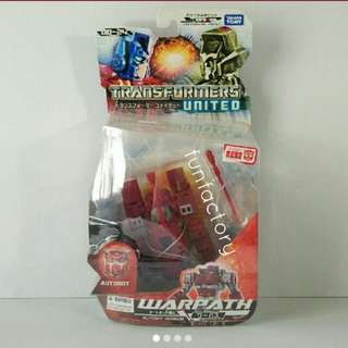 MOSC Transformers Autobot Warpath