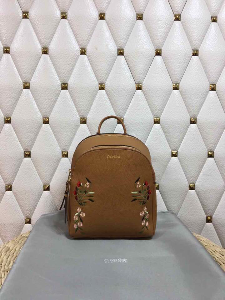 calvin klein floral backpack