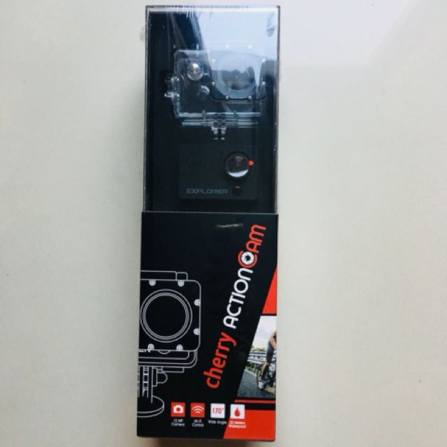 Cherry Action Camera Explorer (Category: Camera Bags & Carriers) located in Pasig City. Submitted by altopentle (Listing ID 156045434, Image 1). Description: Original Price 3999 price is negotiable box still sealed with plastic Reason for selling: We already have GoPro Check the site out for specs https://cherrymobile.com.ph/view/cherry-action-cam Read Less.