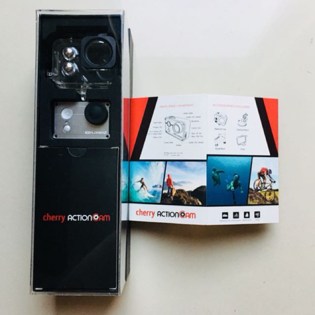Cherry Action Camera Explorer 2 (Category: Camera Bags & Carriers) located in Pasig City. Submitted by altopentle (Listing ID 156045925, Image 3). Description: Original Price 5999 price is negotiable Reason for selling: We already have GoPro opened box only to check contents https://cherrymobile.com.ph/view/explorer-2 Read Less.