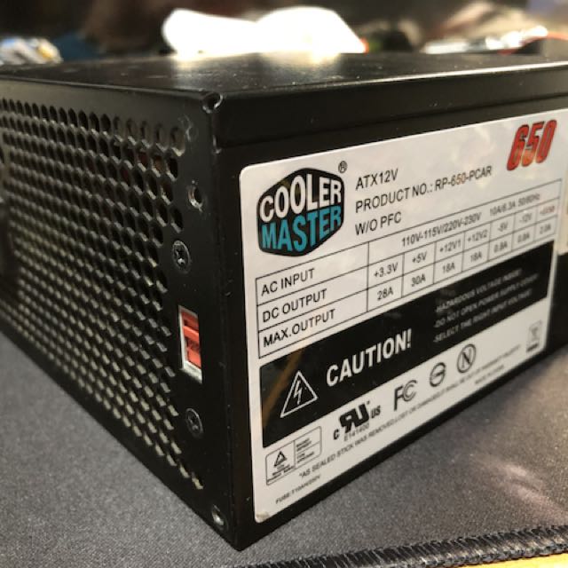 Fuente de Poder Cooler Master MWE GOLD V2 de 650W, ATX, 80 PLUS Gold