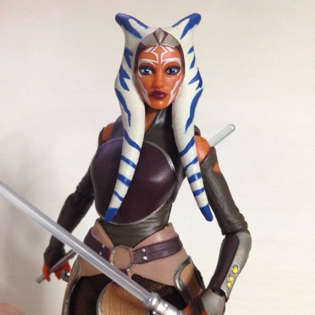 Custom Star Wars Black Series Ahsoka Tano Toys Games Bricks Figurines On Carousell