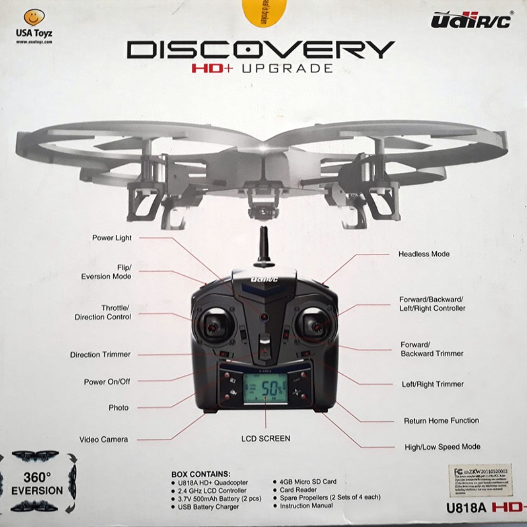 Drone- Discovery HD+ Upgrade, Photography, Drones on Carousell