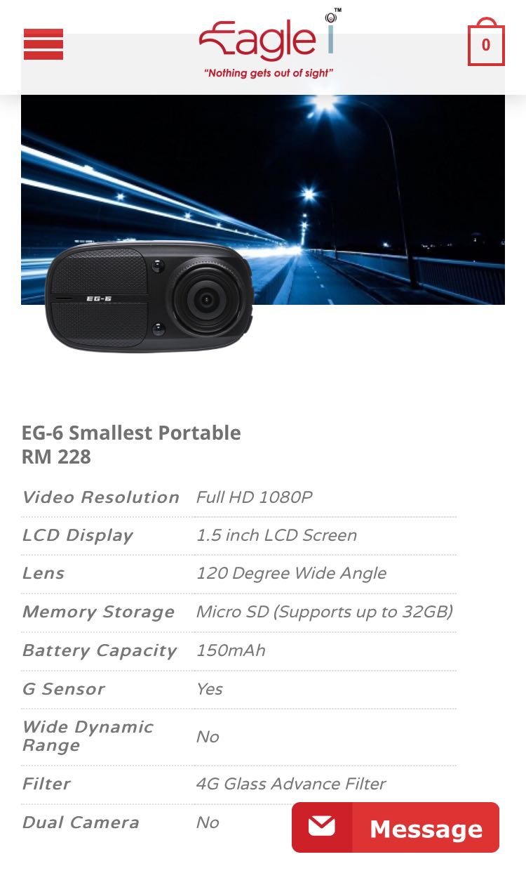 Eagle eye EG6, Auto Accessories on Carousell