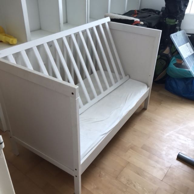 Ikea crib and mattress, Babies & Kids, Bathing & Changing, Other Baby