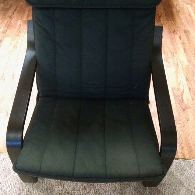 Ikea Poang Armchair Black Brown Furniture On Carousell