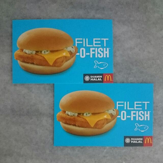McDonald's MY Filet-O-Fish Voucher / Coupon, Tickets ...