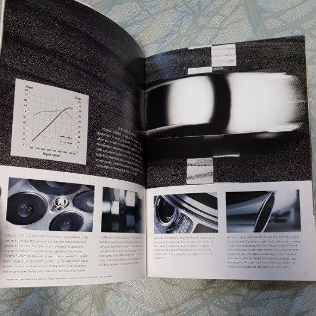 nissan nismo 350z fairlady z z33 z34 zed sales brochure catalogue