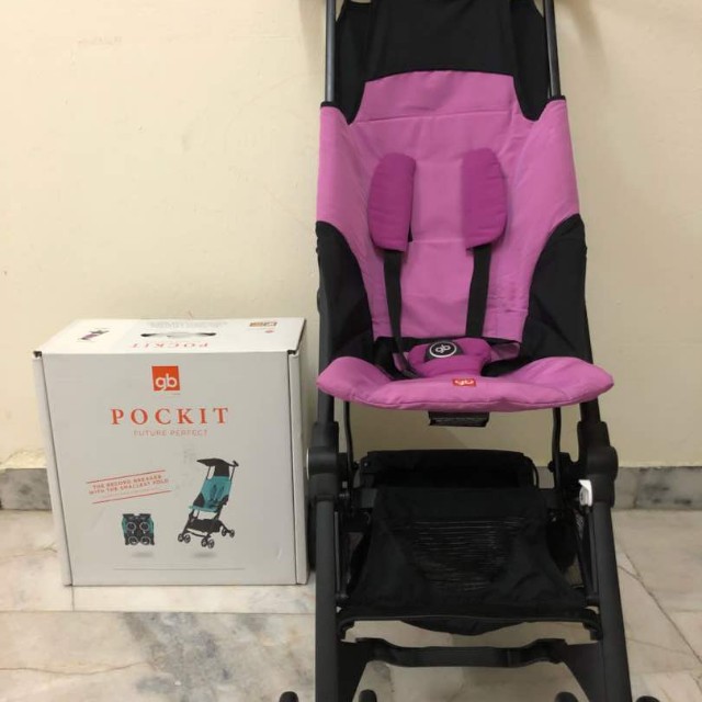 GB Pockit posh pink FREE Travel bag worth RM99 Babies Kids