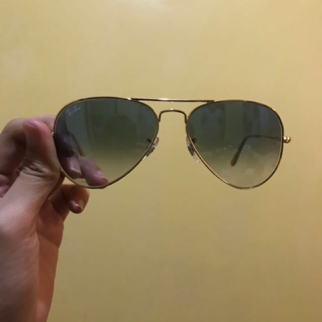 RayBan Aviator Large Metal 55014, Women's Fashion, Watches \u0026 Accessories,  Sunglasses \u0026 Eyewear on Carousell