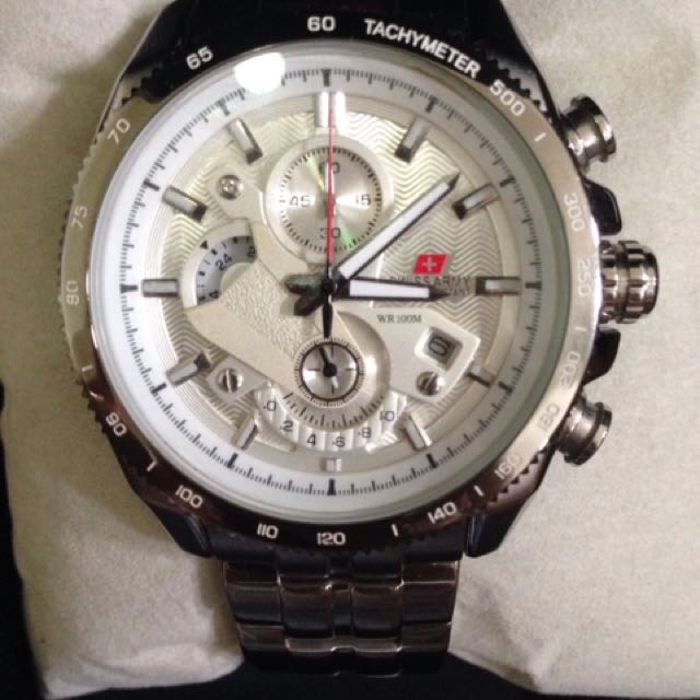 Swiss army dhc+ on sale chronograph