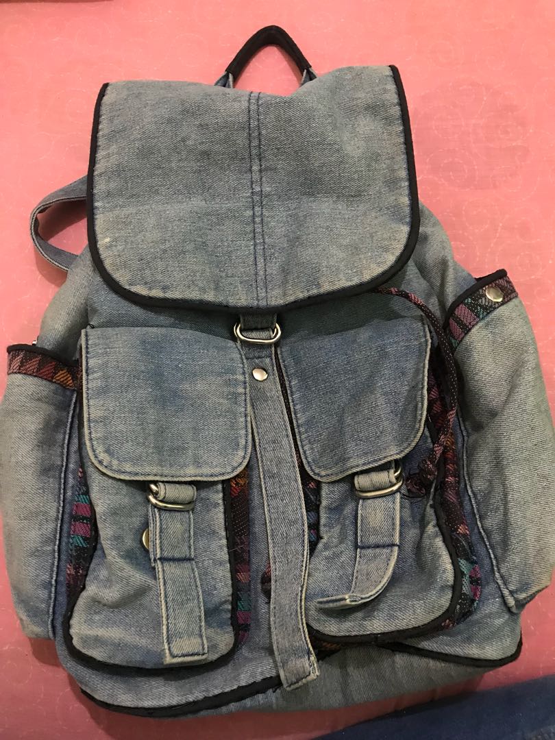 denim bag topshop