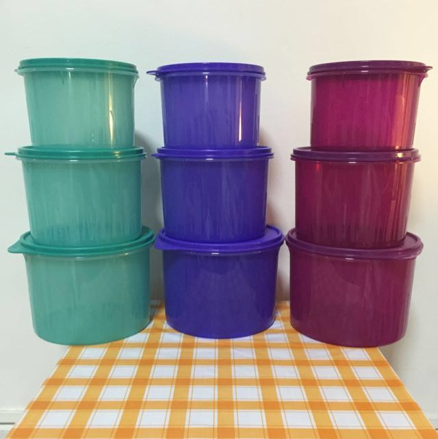 Tupperware Texture Canister Set Home Appliances On Carousell