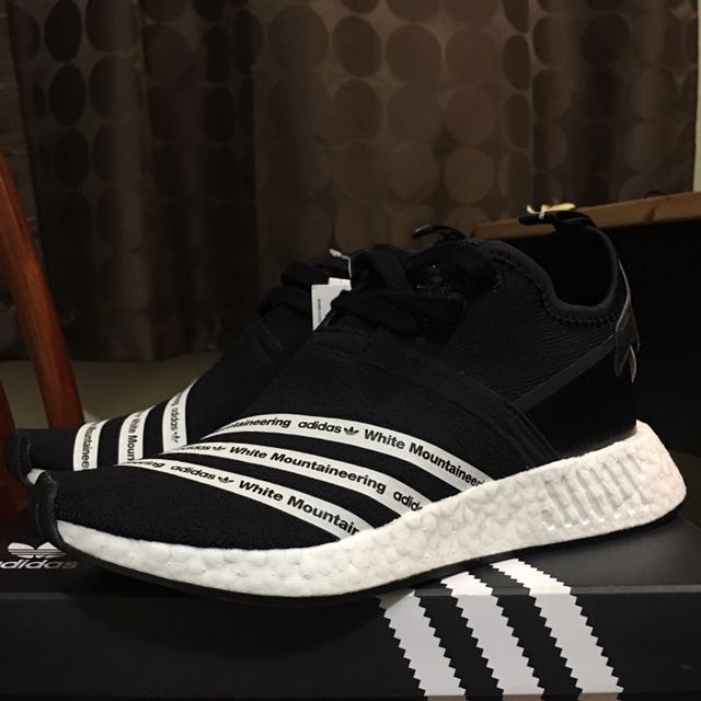 US7 Adidas X WM NMD R2 PK Black Men s Fashion Footwear Sneakers