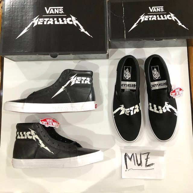 Vans metallica hotsell sk8