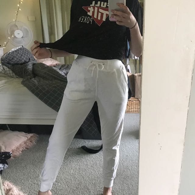 high waisted trackies