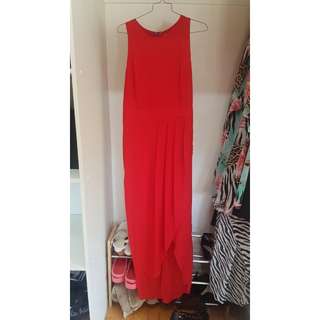 Red Evening dress size 14