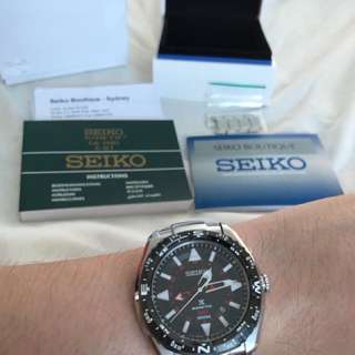Seiko Prospex SUN049 Kinetic GMT 100m Mens Watch Seiko Prospex SUN049 Kinetic GMT 100m Mens Watch