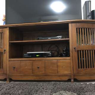 TV Console teak wood