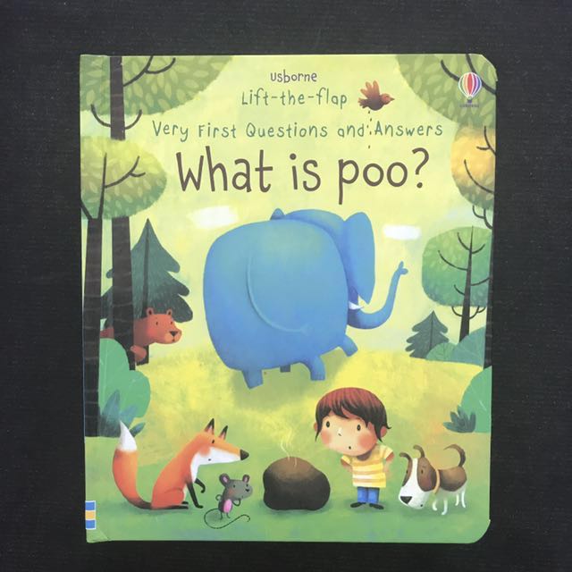 💥 NEW - Usborne Very First Questions & Answer - What Is Poop? - Hard ...