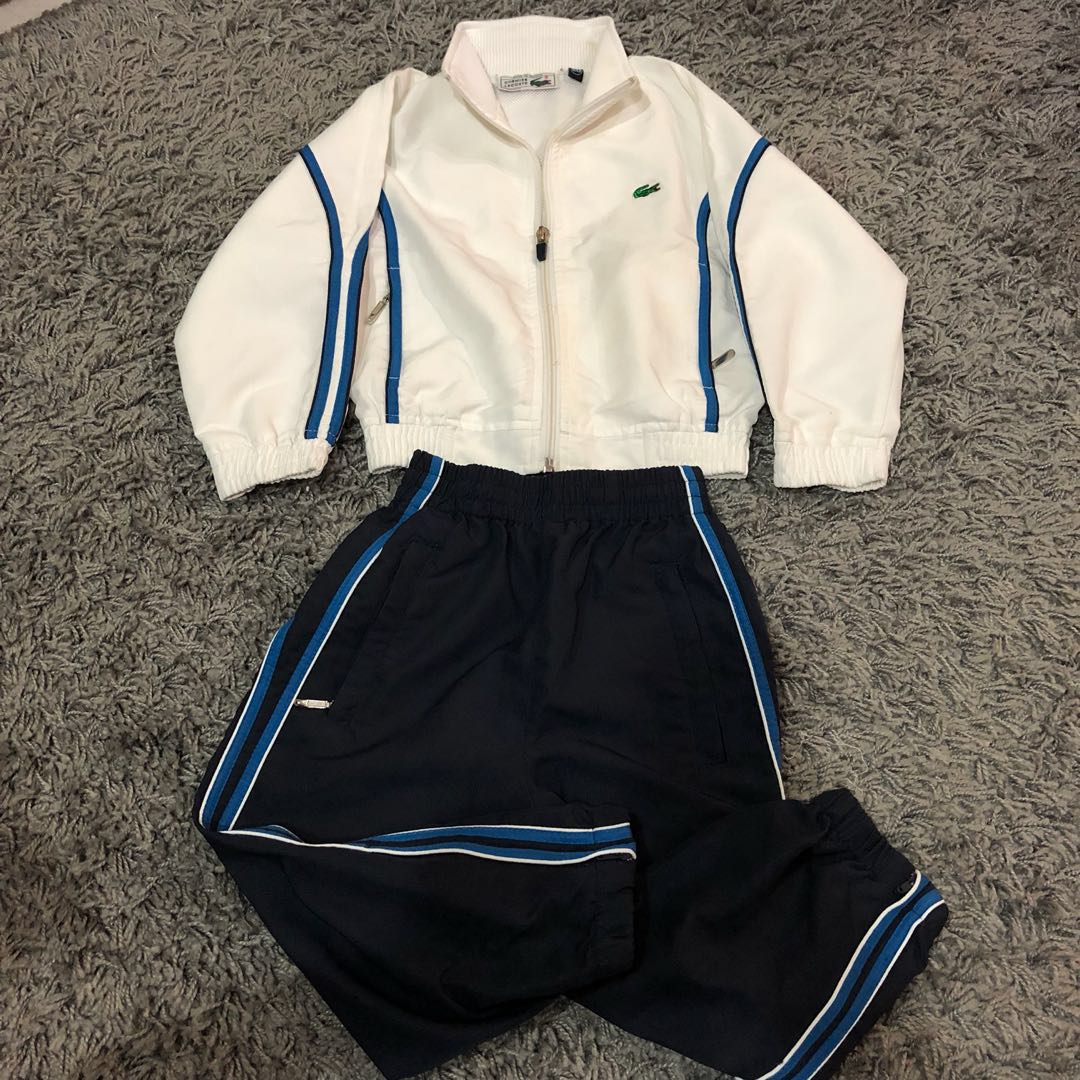 Lacoste clearance tracksuit 2018