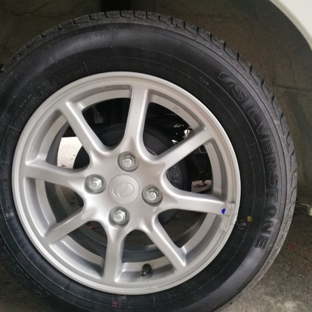 4 Unit Myvi Axia Original Steel Rim Tyre Auto Accessories On Carousell