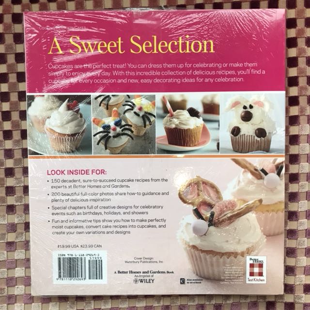 Better Homes Gardens Cupcakes Cookbook Recipes Books Stationery Fiction On Carousell
