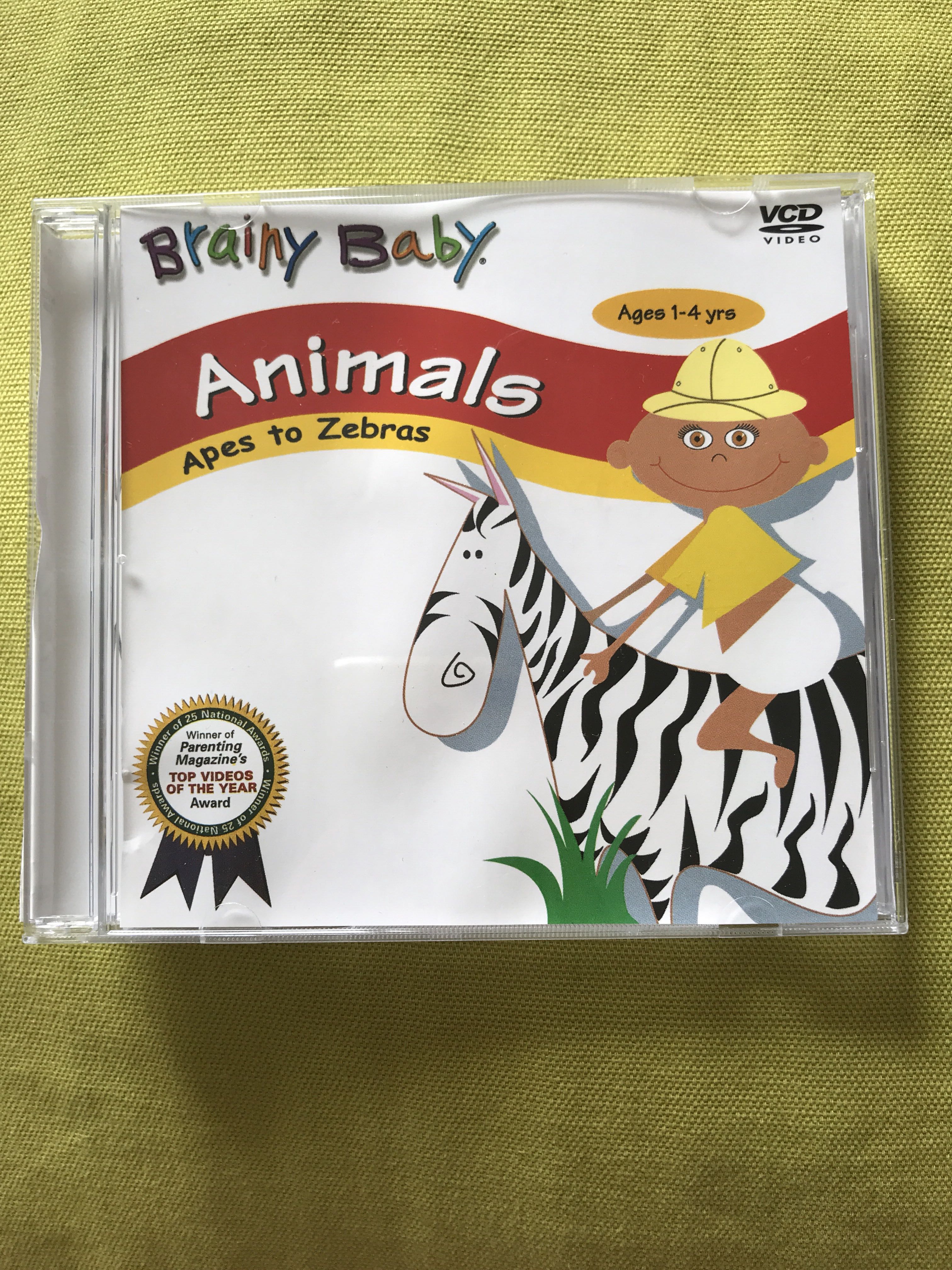 Brainy Baby VCD Animals, Hobbies & Toys, Toys & Games on Carousell