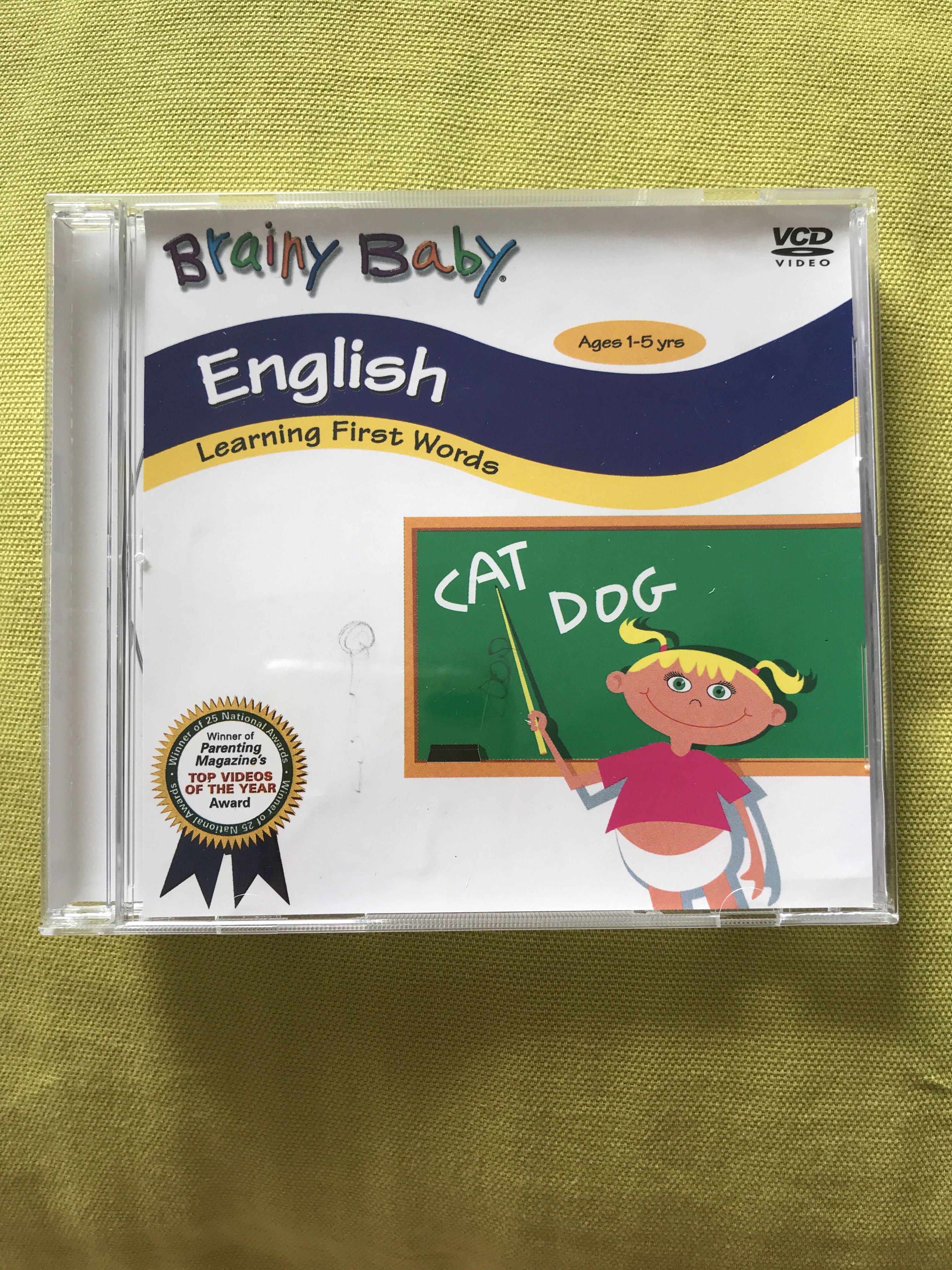 Brainy Baby VCD English, Hobbies & Toys, Books & Magazines, Children