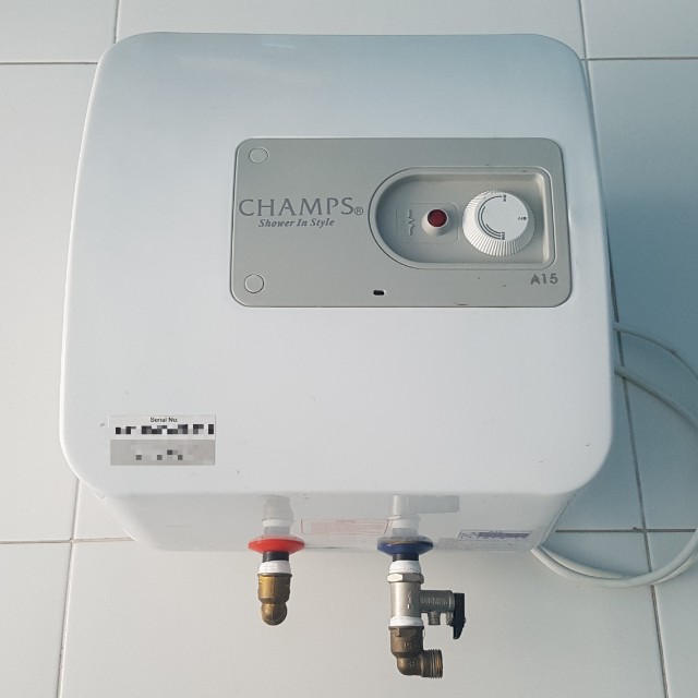 Champs Water Heater A15, TV u0026 Home Appliances, Water Heater u0026 Instant  Showers on Carousell