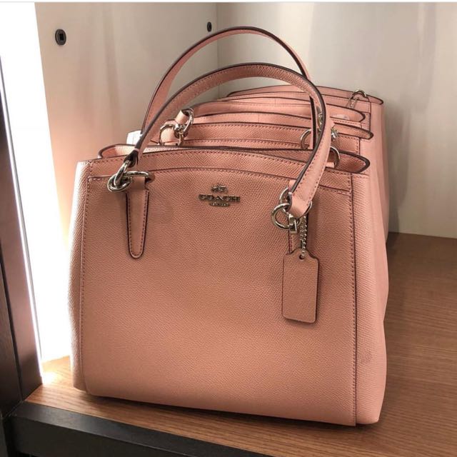 Coach crossgrain leather minetta crossbody on sale