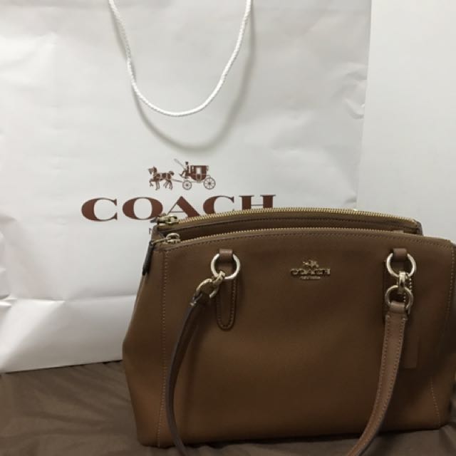 coach two way sling bag