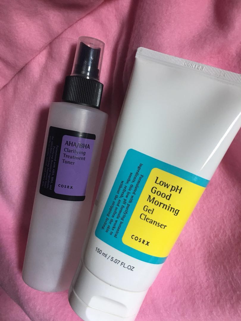 cosrx aha bha facial wash