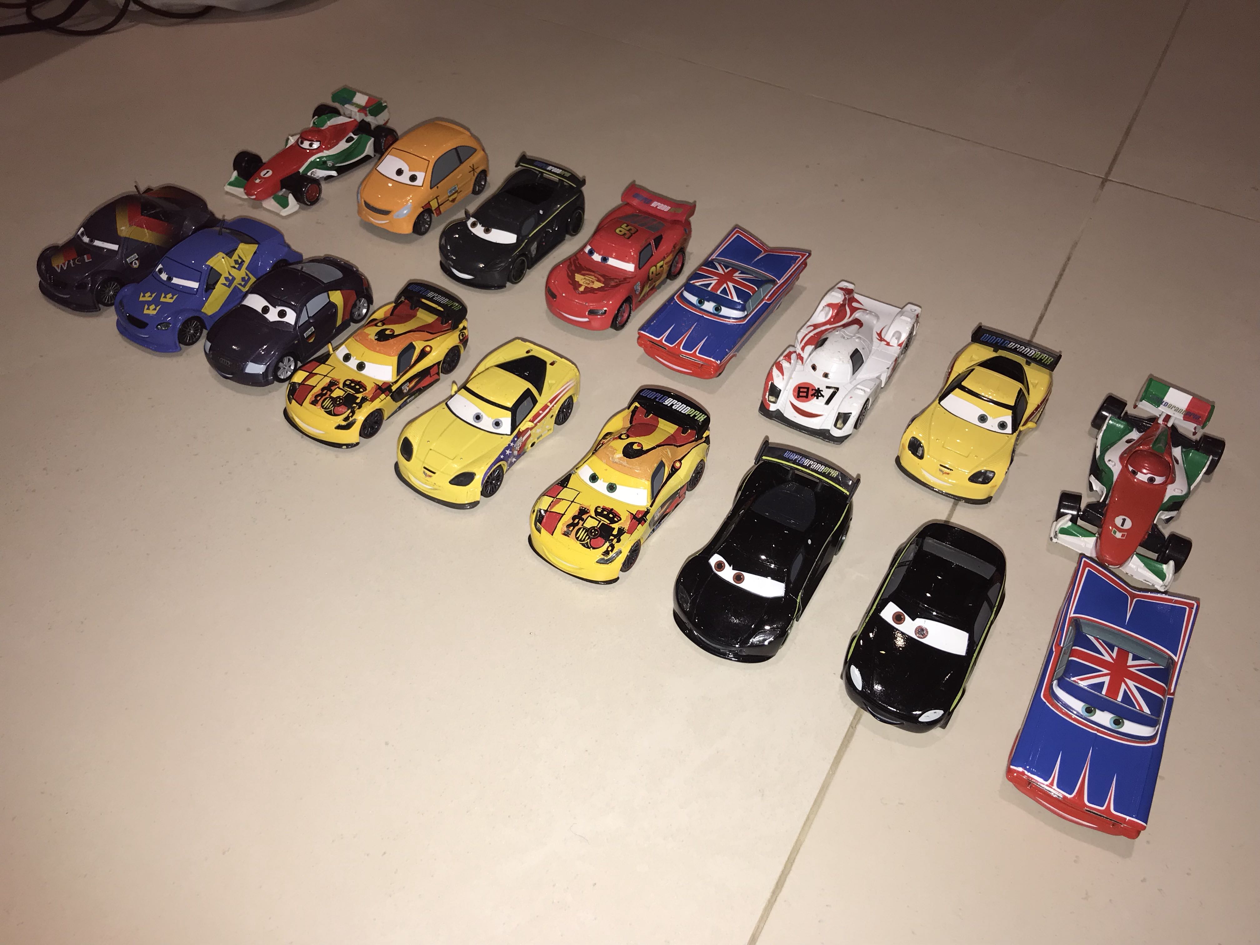 cars collection toys