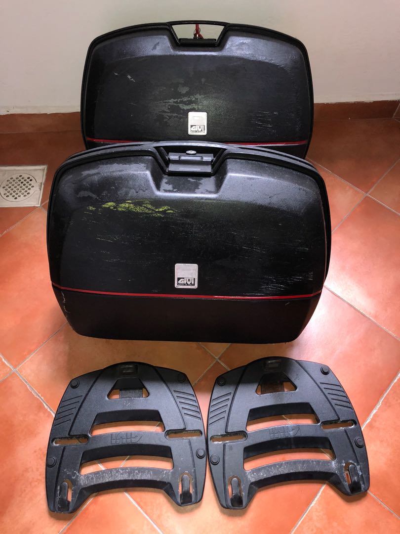 Givi Used Monokey Panniers Motorcycles Motorcycle Accessories on Carousell