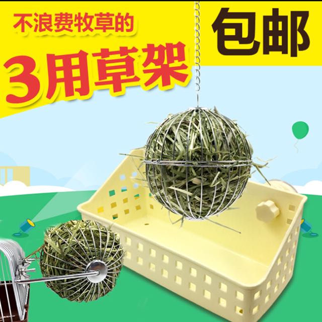 Hay Ball Feeder With Tray Pet Supplies On Carousell