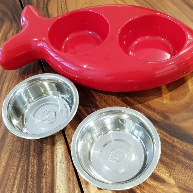 Hing Fish shaped Cat Dish Pet Supplies Homes Other Pet